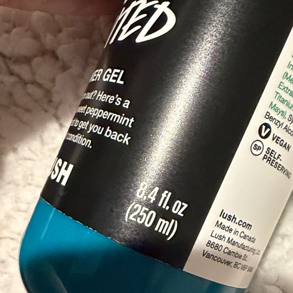 Lush Dad's Minted Shower Gel - Vibrant Blue - Picture 4 of 5